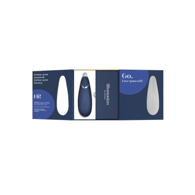 Вакуумний кліторальний стимулятор Womanizer Premium 2 - Blueberry Вакуумний кліторальний стимулятор Womanizer Premium 2 - Blueberry