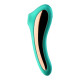Вакуумний стимулятор із вібрацією Satisfyer Dual Kiss Green-3