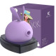 Вакуумний стимулятор з вібрацією KisToy Miss KK Purple-3