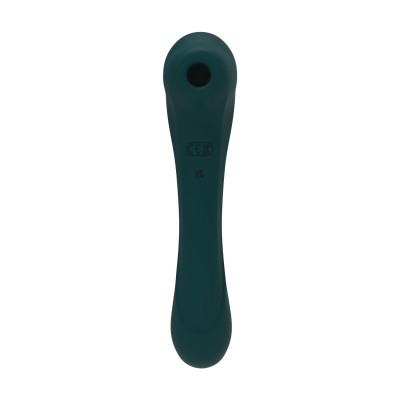Вібратор та вакуумний кліторальний стимулятор 2-в-1 Alive Quiver Teal оновлена модель Вібратор та вакуумний кліторальний стимулятор 2-в-1 Alive Quiver Teal оновлена модель