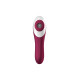 Вакуумний стимулятор із вібрацією Satisfyer Dual Crush Wine Red-1