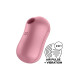 Вакуумний стимулятор із вібрацією Satisfyer Cotton Candy Light Red-1