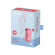 Вакуумний стимулятор із вібрацією Satisfyer Cotton Candy Light Red-6