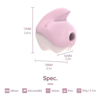 Вакуумний кліторальний стимулятор Magic Motion Unicorn Pink Вакуумний кліторальний стимулятор Magic Motion Unicorn Pink