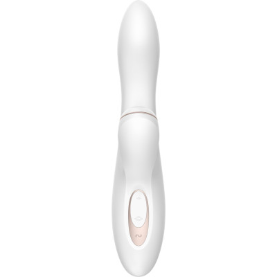 Вакуумний вібратор-кролик Satisfyer Pro Plus G-Spot Rabbit, перший кролик із вакуумом та вібрацією Вакуумний вібратор-кролик Satisfyer Pro Plus G-Spot Rabbit, перший кролик із вакуумом та вібрацією