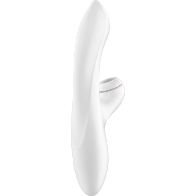 Вакуумний вібратор-кролик Satisfyer Pro Plus G-Spot Rabbit, перший кролик із вакуумом та вібрацією Вакуумний вібратор-кролик Satisfyer Pro Plus G-Spot Rabbit, перший кролик із вакуумом та вібрацією