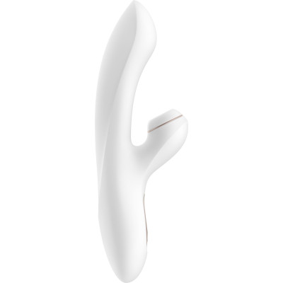 Вакуумний вібратор-кролик Satisfyer Pro Plus G-Spot Rabbit, перший кролик із вакуумом та вібрацією Вакуумний вібратор-кролик Satisfyer Pro Plus G-Spot Rabbit, перший кролик із вакуумом та вібрацією