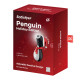 Вакуумний кліторальний стимулятор Satisfyer Penguin Holiday Edition, у шапочці та шарфі-5