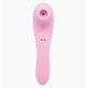 Вібратор і вакуумний стимулятор Alive Midnight Quiver Pink - іграшка 2 в 1-3