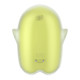 Вакуумний кліторальний стимулятор із вібрацією Satisfyer Glowing Ghost Yellow-4