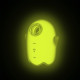 Вакуумний кліторальний стимулятор із вібрацією Satisfyer Glowing Ghost Yellow-5