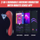 Вакуумний вагінально-кліторальний стимулятор Magic Motion Bobi Red, керування зі смартфона-6