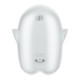 Вакуумний кліторальний стимулятор із вібрацією Satisfyer Glowing Ghost White-4