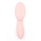 Вакуумний вібратор Kistoy Tina Mini Light Pink, вагінально-кліторальний-6