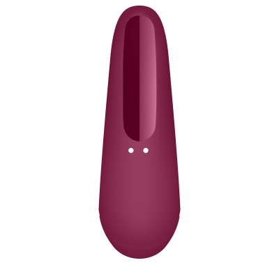 Вакуумний кліторальний стимулятор Satisfyer Curvy 1+ Rose Red