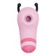 Вакуумний стимулятор із мікрострумами CuteVibe Beebe Pink, на палець-1