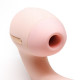 Вакуумний вібратор Kistoy Tina Mini Light Pink, вагінально-кліторальний-4