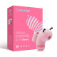 Вакуумний стимулятор із мікрострумами CuteVibe Beebe Pink, на палець-4
