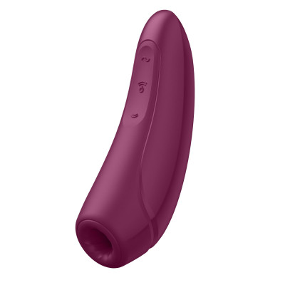 Вакуумний кліторальний стимулятор Satisfyer Curvy 1+ Rose Red