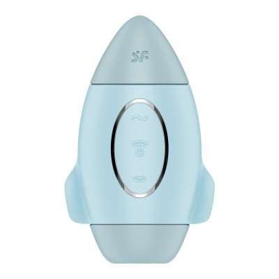 Вакуумний вібратор Satisfyer Mission Control Blue