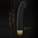 Вібратор Dorcel Real Vibration M Gold 2.0, діаметр 3,7см, перезаряджається, для точки G-4