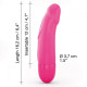 Вібратор Dorcel Real Vibration S Magenta 2.0, діаметр 3,7см, перезаряджається, для точки G, водостій-4