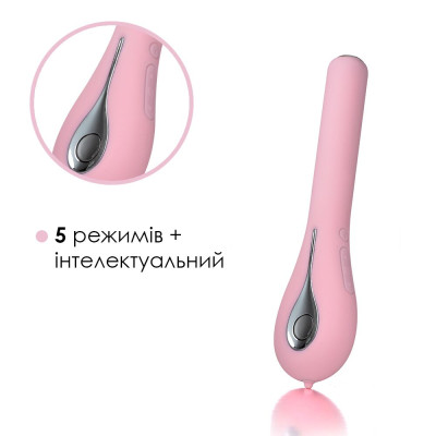 Інтелектуальний вібратор із камерою Svakom Siime Eye Pale Pink Інтелектуальний вібратор із камерою Svakom Siime Eye Pale Pink