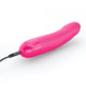 Вібратор Dorcel Real Vibration S Magenta 2.0, діаметр 3,7см, перезаряджається, для точки G, водостій-2