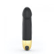 Вібратор Dorcel Real Vibration S Gold 2.0, діаметр 3,7см, перезаряджається, для точки G, водостійкий-2