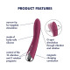 Вібратор Satisfyer Spinning Vibe 1 Red-6