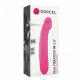Вібратор Dorcel Real Vibration M Magenta 2.0, діаметр 3,7см, перезаряджається, для точки G, водостій-1