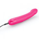 Вібратор Dorcel Real Vibration M Magenta 2.0, діаметр 3,7см, перезаряджається, для точки G, водостій-2