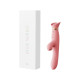 Вібратор з підігрівом та вакуумною стимуляцією клітора Zalo - ROSE Vibrator Strawberry Pink-8