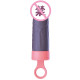 Вібратор CuteVibe Teddy Pink (Black Dildo), реалістичний вібратор під виглядом морозива-2