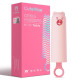 Вібратор CuteVibe Teddy Pink (Black Dildo), реалістичний вібратор під виглядом морозива-3