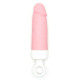 Вібратор CuteVibe Teddy Brown (Pink Dildo), реалістичний вібратор під виглядом морозива-2