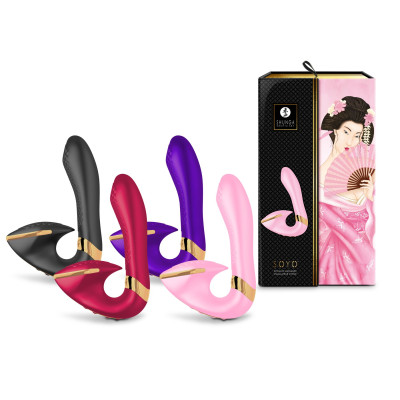 Вібратор Shunga - Soyo Intimate Massager Black Вібратор Shunga - Soyo Intimate Massager Black