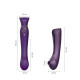 Смартвібратор 3в1 Zalo — Queen Twilight Purple, пульсівна перлина та вакуум, кристал Swarovski-2