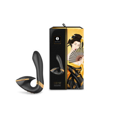 Вібратор Shunga - Soyo Intimate Massager Black Вібратор Shunga - Soyo Intimate Massager Black
