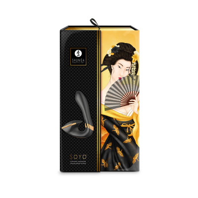 Вібратор Shunga - Soyo Intimate Massager Black Вібратор Shunga - Soyo Intimate Massager Black