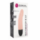 Вібратор Dorcel Real Vibration S Flesh 2.0, діаметр 3,7см, перезаряджається, для точки G-5
