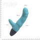 Вібратор рельєфний Adrien Lastic Cyclone Blue зі стимуляцією точки G, два мотори-1