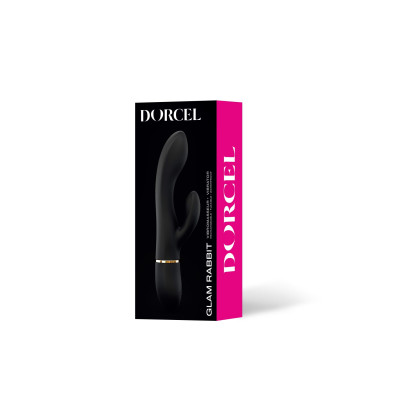 Вібратор кролик Dorcel GLAM RABBIT, гнучкий стовбур, стимуляція точки G, 2 мотора