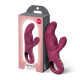 Вібратор-кролик Fun Factory MISS BI Wine Red, 2 незалежні мотори, діаметр 4,2 см-8