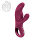 Вібратор-кролик Fun Factory MISS BI Wine Red, 2 незалежні мотори, діаметр 4,2 см-1