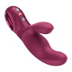 Вібратор-кролик Fun Factory MISS BI Wine Red, 2 незалежні мотори, діаметр 4,2 см-4