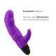 Вібратор рельєфний Adrien Lastic Typhoon Purple зі стимуляцією точки G, два мотора-2