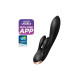 Смарт вібратор кролик із подвійним відростком Satisfyer Double Flex Black