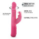 Вібратор-кролик Dorcel Baby Rabbit Magenta 2.0 з перлинним масажем і головкою, що обертається-2