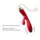 Смартвібратор-кролик Zalo — Rosalie Bright Red-5